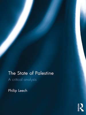 cover image of The State of Palestine